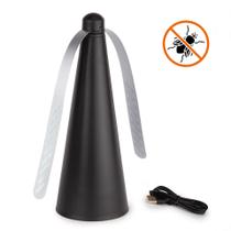 Ventilador Repelente Pilhas Cabo Usb Espanta Moscas Insetos