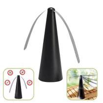 Ventilador Repelente Preto Espanta Moscas Mosquito Portátil