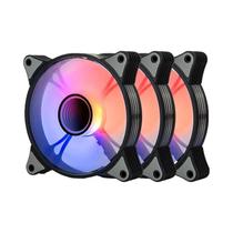 Ventilador RGB Aigo AR12 PRO 120mm PWM - Efeito Aurora Colorido para Gabinete de PC