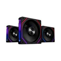 Ventilador RGB ARGB De 120mm 5V-3PIN 4PIN PWM LDPCSJ Prism 5 pro Para Gabinete De PC, Kit De