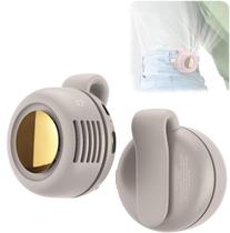 Ventilador sem lâminas Gaukomzs Portable Silent Mini Clip-on White