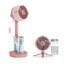 Ventilador Shark FlexBreeze Pro Mist com fio e sem fio, oscilante Ventilador Shark FlexBreeze Pro Mist com fio e sem fio, oscilante
