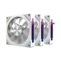 Ventilador Silencioso ARGB PWM De 12cm UPSIREN UF-2 PRISM 5 pro Para Chassi De Computador Com