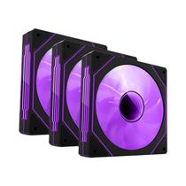 Ventilador Silencioso De 120mm 1200RPM METALFISH PRISM 8 pro 5V 3Pin Sync ARGB Para Gabinete De