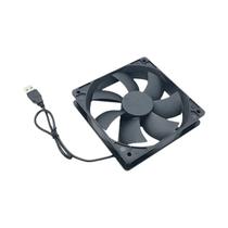 Ventilador Silencioso USB 12V De 8/12cm Para PC, Computador, DVR, Xbox, TV Box, Roteador, Cooler De