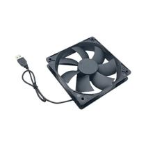 Ventilador Silencioso USB 12V De 8/12cm Para PC, Computador, DVR, Xbox, TV Box, Roteador, Cooler De