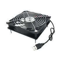 Ventilador Silencioso USB 12V De 8/12cm Para PC, Computador, DVR, Xbox, TV Box, Roteador, Cooler De