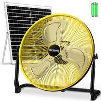 Ventilador Solar Portátil Recarregável Sem Fio Micosong 20" Ventilador Solar Portátil Recarregável Sem Fio Micosong 20"