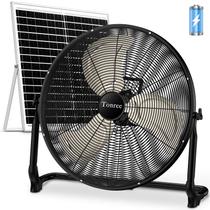 Ventilador Solar Portátil Tonree 20" 50 W à Prova dÁgua Ventilador Solar Portátil Tonree 20" 50 W à Prova dÁgua