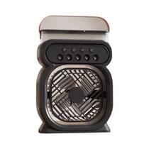 Ventilador Spray USB Umidificador Luz Noturna De Mesa Ventilador Portátil Para Escritório E Uso