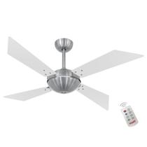Ventilador Tecno Off Branco 127V e Controle Remoto Ventilador Tecno Off Branco 127V e Controle Remoto