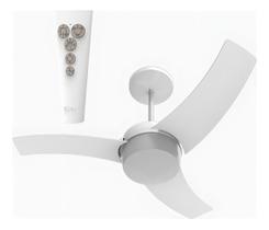 Ventilador Teto Aliseu Wave Remoto Moderno Potente Vento Cor Da Estrutura Branco