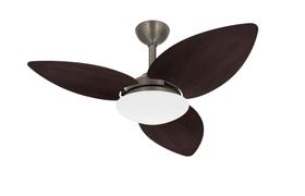 Ventilador Teto Bronze Potente Sala Winds 3 Pás Ventax 110V