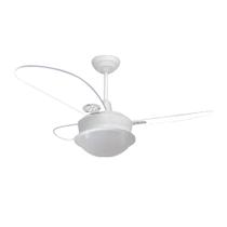 Ventilador Teto Diplomata Primor M2 Branco Pás Transparentes