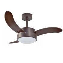 Ventilador Teto Evolution Silencioso Marrom 3 PásTabaco 110v Ventilador Teto Evolution Silencioso Marrom 3 PásTabaco 110v