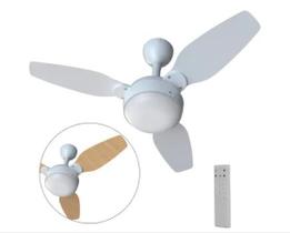 Ventilador Teto Inverter Legacy Branco 3 Pás Branco Bivolt - Ventisol