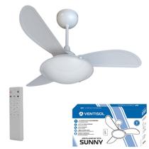 Ventilador Teto Inverter Sunny 3 Pás C/ Controle 110v/220v