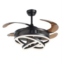 Ventilador teto lustre retrátil led luxuoso Ventilador teto lustre retrátil led luxuoso