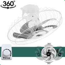 Ventilador Teto Orbital 50cm Bivolt 360 Branco Lorensid