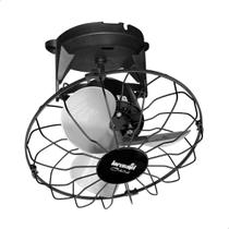 Ventilador Teto Orbital Lorensid 30cm Bivolt 360 PRETO