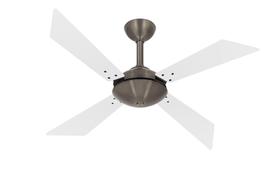 Ventilador Teto Potente Sala Tech Bronze 4 Pás Ventax 220V