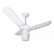Ventilador Teto Sala Moderno 3 Pás Silencioso Branco 220V Ventilador Teto Sala Moderno 3 Pás Silencioso Branco 220V