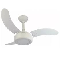 Ventilador Teto Sala Moderno Silencioso Potente Branco 127V