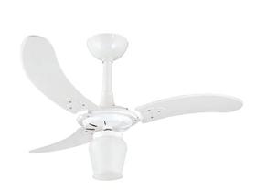 Ventilador Teto Sala Quarto Potente Silencioso Branco 220V