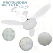 Ventilador Teto Silencioso 110v 127/220v com Luminária Novo