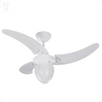 Ventilador teto tron buzios max 127v 3 pas clm branco