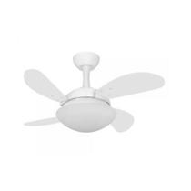 Ventilador Teto Ventax Due Mini 4Pás Branco - 127V