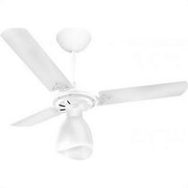 Ventilador Teto Venti-Delta 3 Pas Branco Com Globo 220V.
