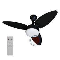 Ventilador Teto Ventisol Elluz Inverter 3 Pás Mdf Dupla Face