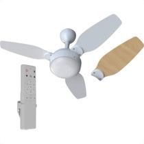 Ventilador Teto Ventisol Legacy 3 Pas Branco/Pinos Com Controle Remoto 6 Velocidades Bivolt 11174 Ventilador Teto Ventisol Legacy 3 Pas Branco/Pinos Com Controle Remoto 6 Velocidades Bivolt 11174