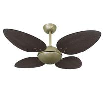 Ventilador Teto Volare Gold Office 4 Pás Tabaco 220V