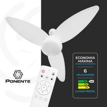 Ventilador Teto Zonda Bivolt Inverter Para 2 Lâmpadas + Controle