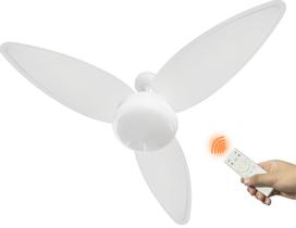 Ventilador Teto Zonda Bivolt Inverter Para 2 Lâmpadas + Controle