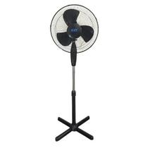 Ventilador Torre Coluna Pedestal 3 Pás Preto 110v Calor 3 Velocidades