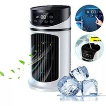 Ventilador Torre com Cristal e Névoa Refrescante