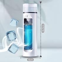 Ventilador Torre Com Frequência Ajustável E Design Compacto