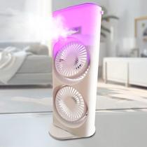 Ventilador Torre Usb Potente Duplo Mesa Melhor Ambiente