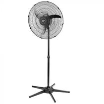 Ventilador Tron Coluna 60cm Bivolt Oscilante Pedestal Grade De Aço Preto