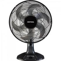 Ventilador Turbo De Mesa Ventisol 6 Pás 40Cm Preto 110V