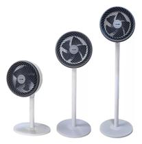 Ventilador Turbo Fan 5 Pás Coluna 0.9Cm 3 Velocidades 110v Turbo Branco