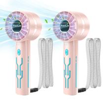 Ventilador turbo portátil AOlin 7000rpm com USB recarregável de 4 velocidades