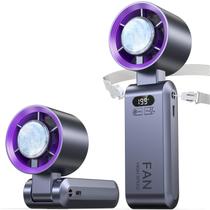 Ventilador Turbo Portátil Portátil Kimguard 5500mAh Recarregável Ventilador Turbo Portátil Portátil Kimguard 5500mAh Recarregável
