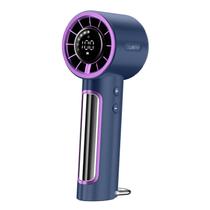 Ventilador Turbo Portátil Recarregável USB com Display Digital