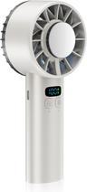 Ventilador Turbo Portátil Recarregável USB com Display Digital