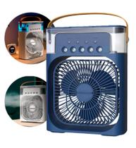Ventilador Umidificador climatizador de ar com Led - Lelong