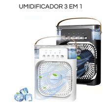 Ventilador Umidificador E Refrigerador De Ar Portátil 2 cores